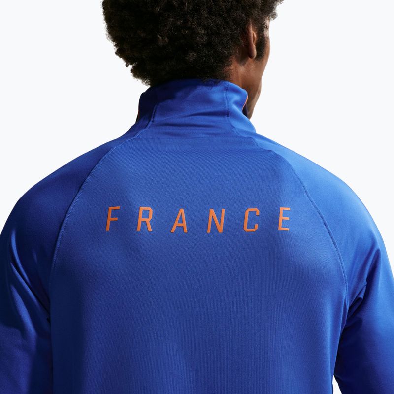 Bluza piłkarska męska Nike FFF Strike Dri-Fit Drill Top game royal/metallic copper 6