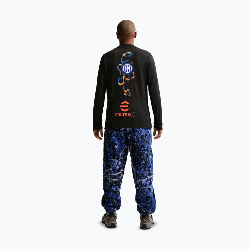 Longsleeve piłkarski męski Nike Inter Milan Academy Pro Warm SE black/safety orange 3