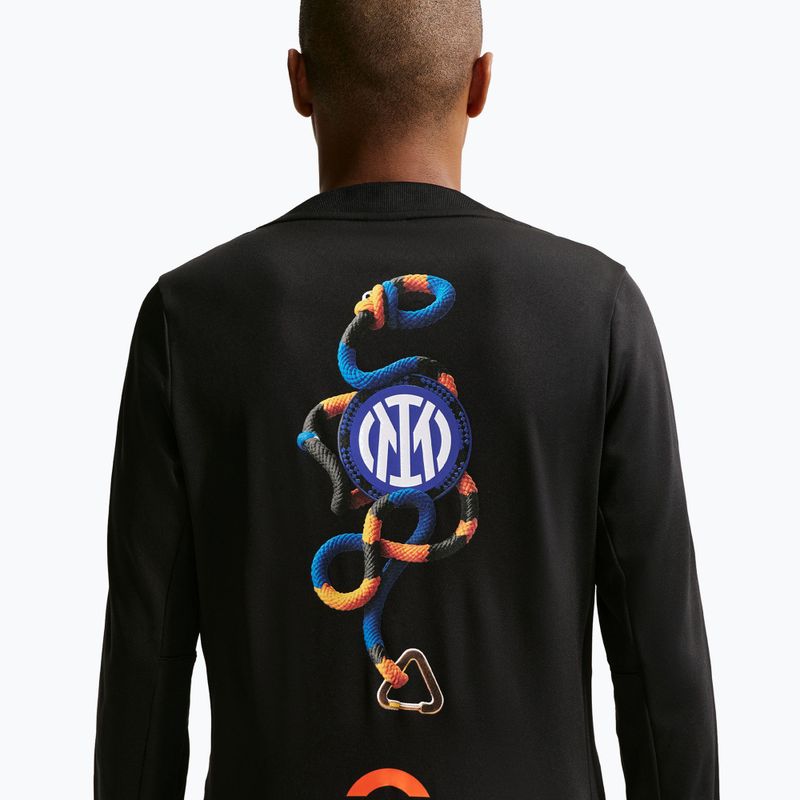 Longsleeve piłkarski męski Nike Inter Milan Academy Pro Warm SE black/safety orange 5