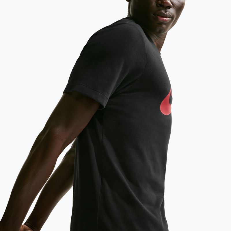 Koszulka męska Nike Dri-Fit Running black/team crimson 6