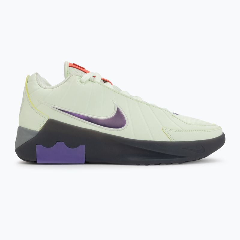 Buty do koszykówki męskie Nike LeBron Witness 9 volt tint/black/smoke grey/multi color 2