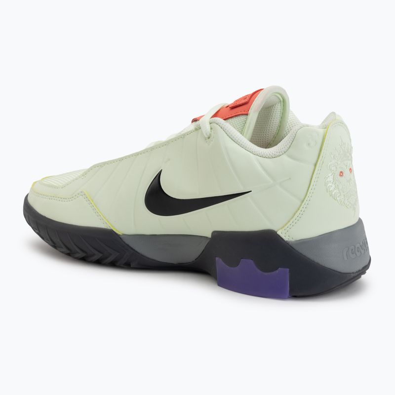Buty do koszykówki męskie Nike LeBron Witness 9 volt tint/black/smoke grey/multi color 3