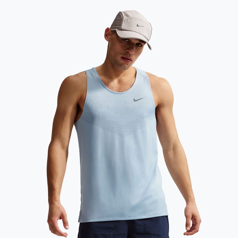 Koszulka do biegania męska Nike Stride Dri-Fit ADV light armory blue