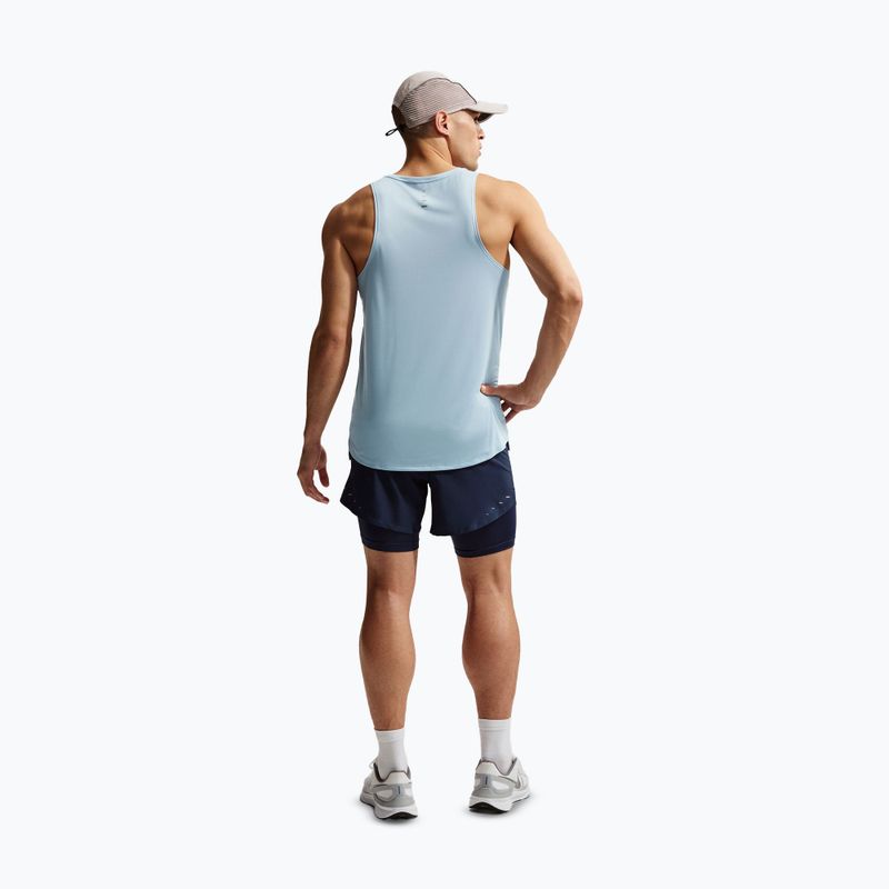 Koszulka do biegania męska Nike Stride Dri-Fit ADV light armory blue 3