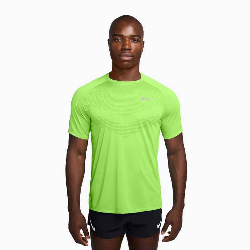 Koszulka do biegania męska Nike Stride ADV lime blast