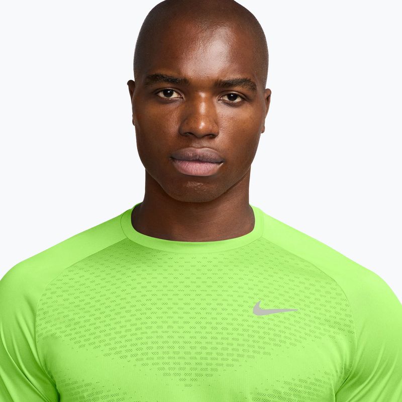 Koszulka do biegania męska Nike Stride ADV lime blast 3