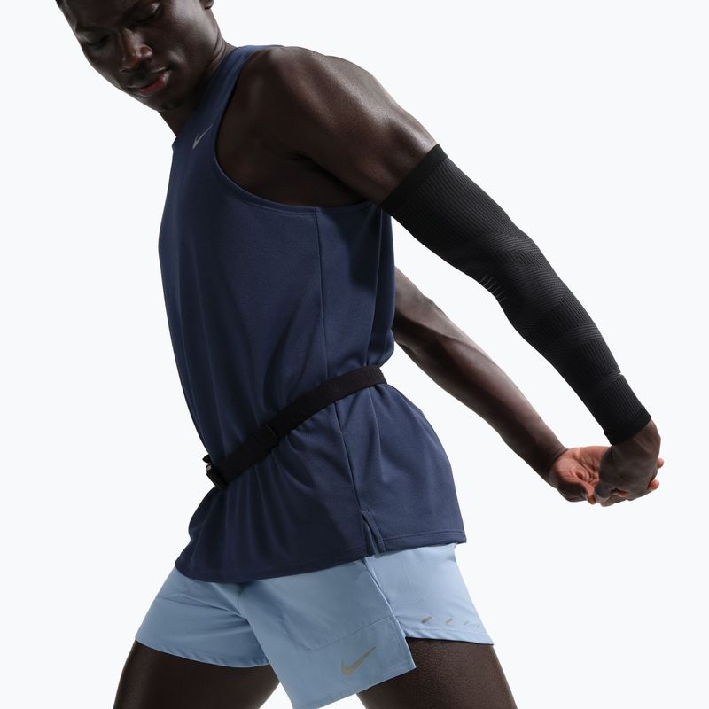 Spodenki męskie Nike Stride Dri-Fit Brief-Lined 5" work blue 5