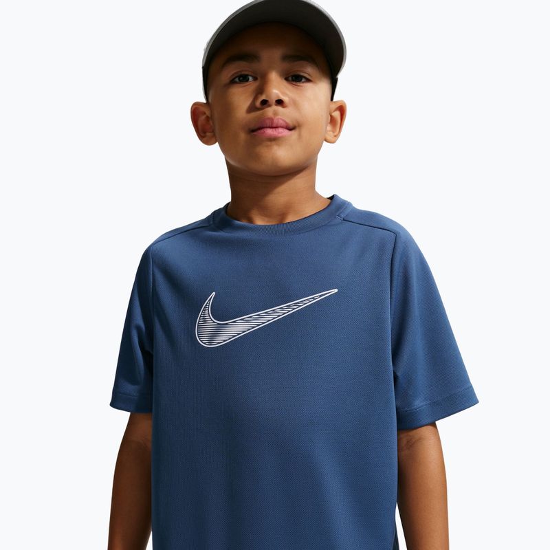 Koszulka dziecięca Nike Multi Dri-Fit mystic navy/white 4