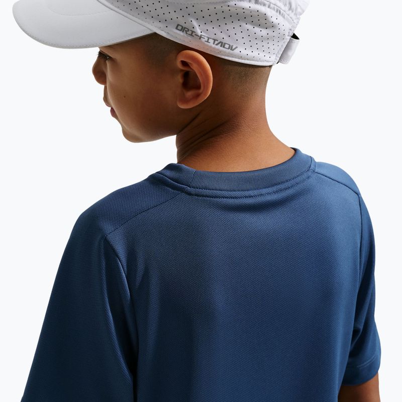 Koszulka dziecięca Nike Multi Dri-Fit mystic navy/white 6