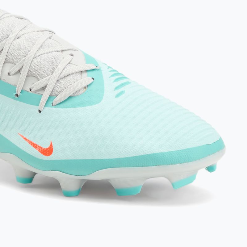Buty piłkarskie męskie Nike United Phantom 6 High Academy FG/MG pistachio frost/hyper orange 7