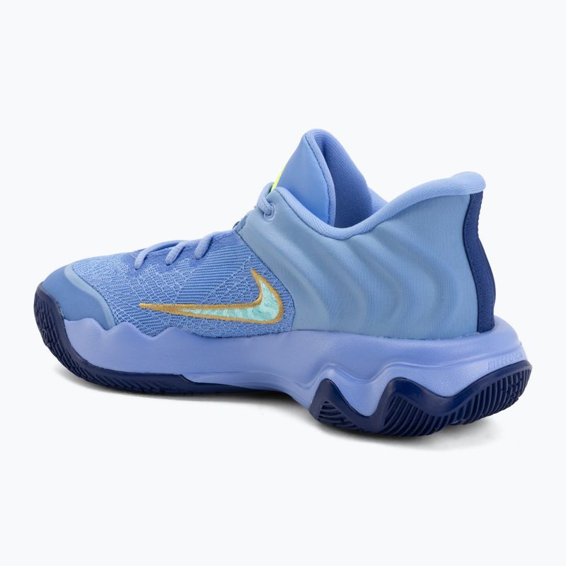 Buty do koszykówki męskie Nike Giannis Immortality 4 royal pulse/deep royal/volt/hyper turquoise 3