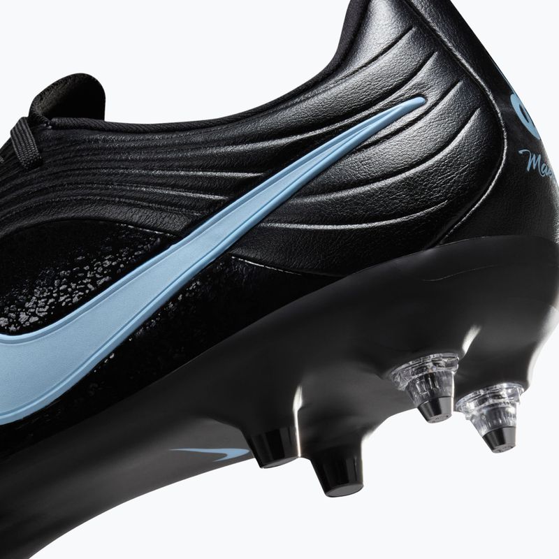 Buty piłkarskie męskie Nike Tiempo Maestro Acad SG-Pro AC black/ice blue 9