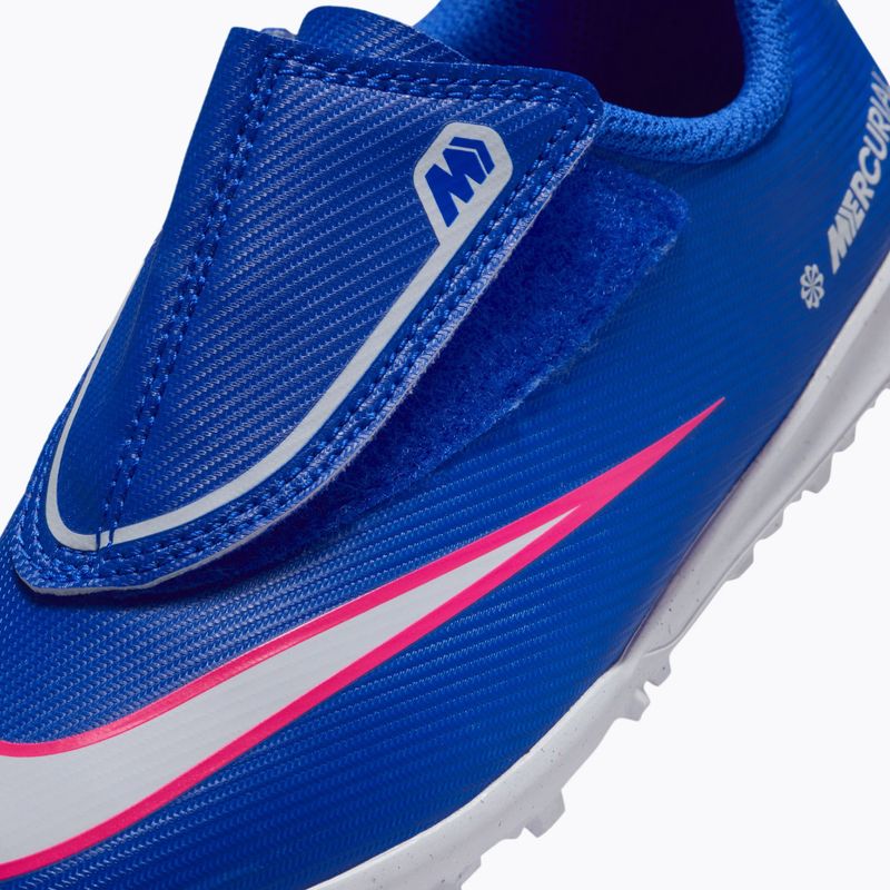 Buty piłkarskie dziecięce Nike Mercurial Vapor 16 Club TF racer blue/white 9