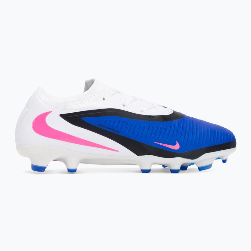 Buty piłkarskie męskie Nike Phantom 6 Low Pro FG racer blue/white/pink blast 2