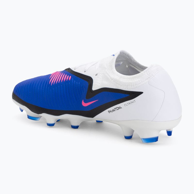 Buty piłkarskie męskie Nike Phantom 6 Low Pro FG racer blue/white/pink blast 3