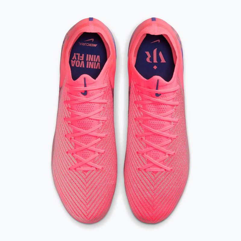 Buty piłkarskie męskie Nike Zoom Vapor 16 Elite FG Vini Jr sunset pulse/old royal 3