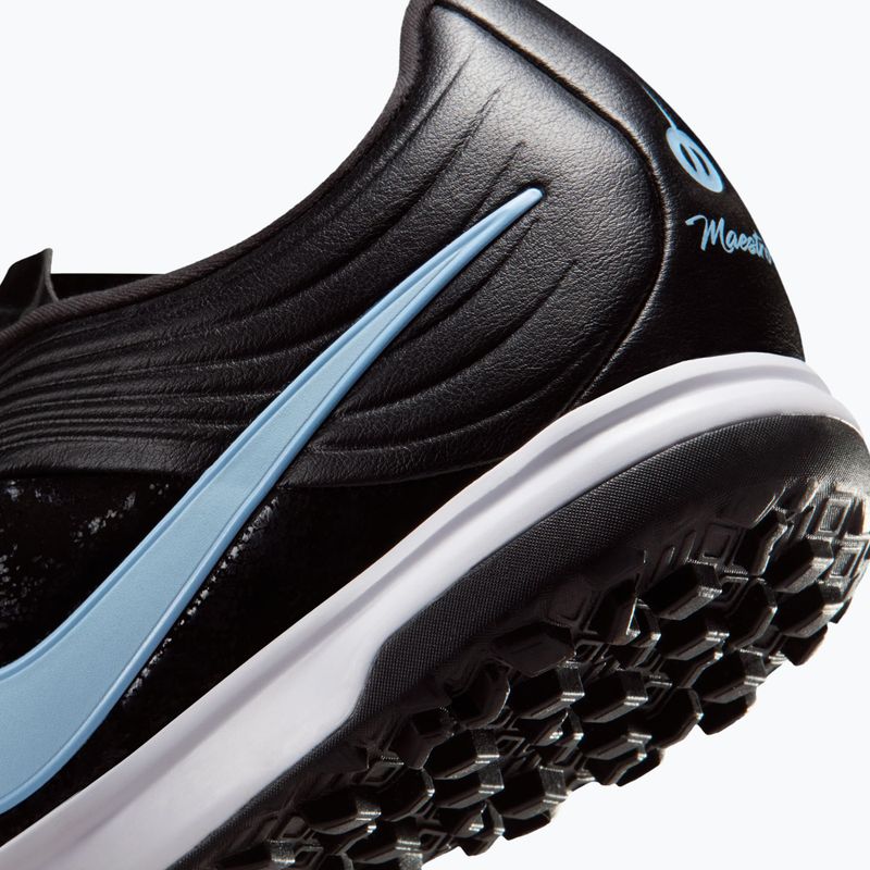Buty piłkarskie męskie Nike Tiempo Maestro Academy TF black/ice blue 9
