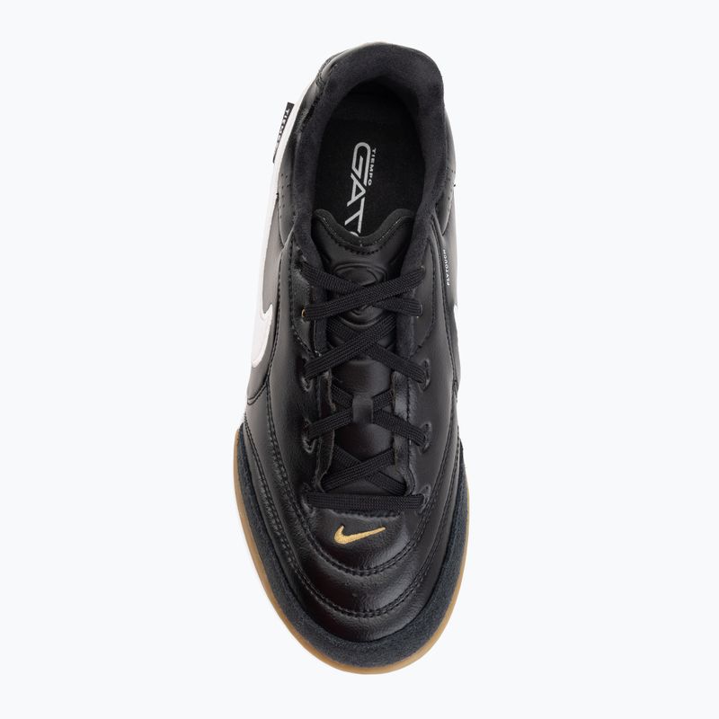 Buty piłkarskie dziecięce Nike Tiempo Streetgato Jr black/white 5
