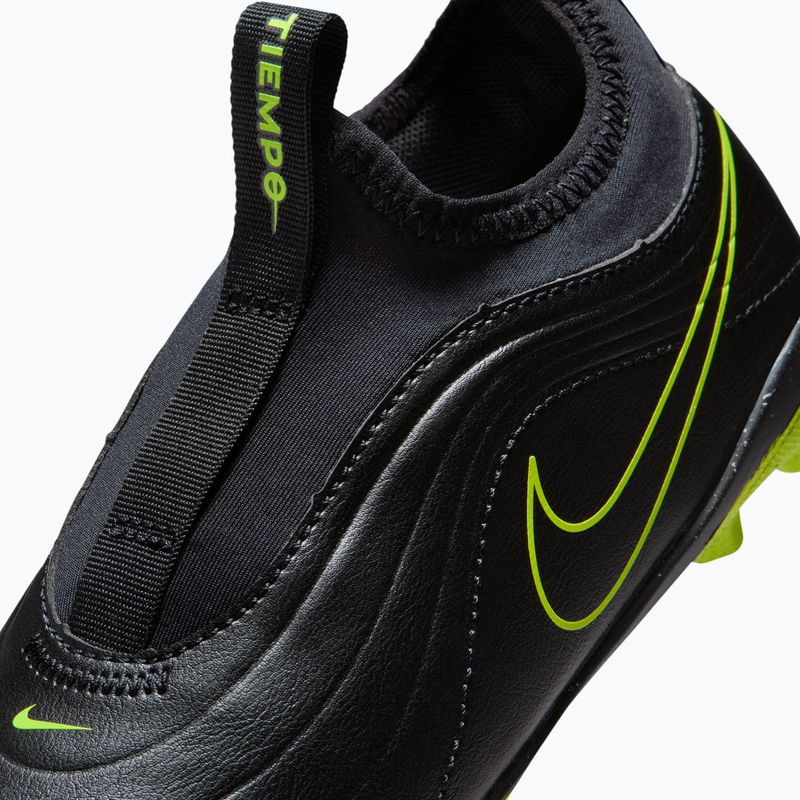 Buty piłkarskie dziecięce Nike Tiempo Maestro Flex Jr FG/MG PS black/volt/black 4