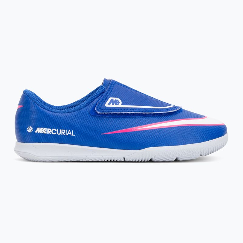 Buty piłkarskie dziecięce Nike Jr. Mercurial Vapor 16 Club IC racer blue/white 2
