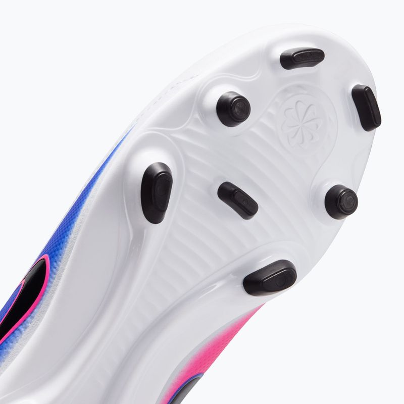 Buty piłkarskie dziecięce Nike Tiempo Maestro Club Jr FG/MG white/racer blue/pink blast/black 9