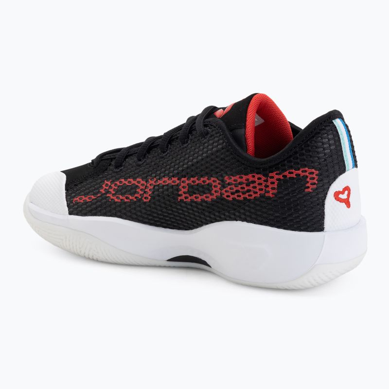 Buty do koszykówki dziecięce Jordan Luka 77 GS Jr black/white/university red 3