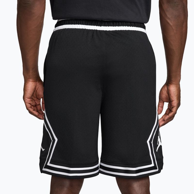 Spodenki koszykarskie męskie Jordan Sport Dri-FIT 9" Diamond black/black/black 2