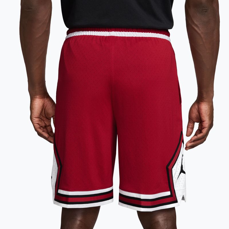 Spodenki koszykarskie męskie Nike Jordan Sport Dri-FIT 9" Diamond gym red/white/gym red 2