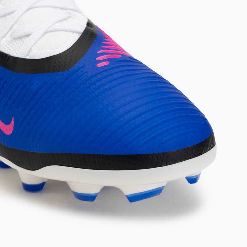 Buty piłkarskie dziecięce Nike Phantom 6 Low Pro FG/MG racer blue/white/pink blast 7