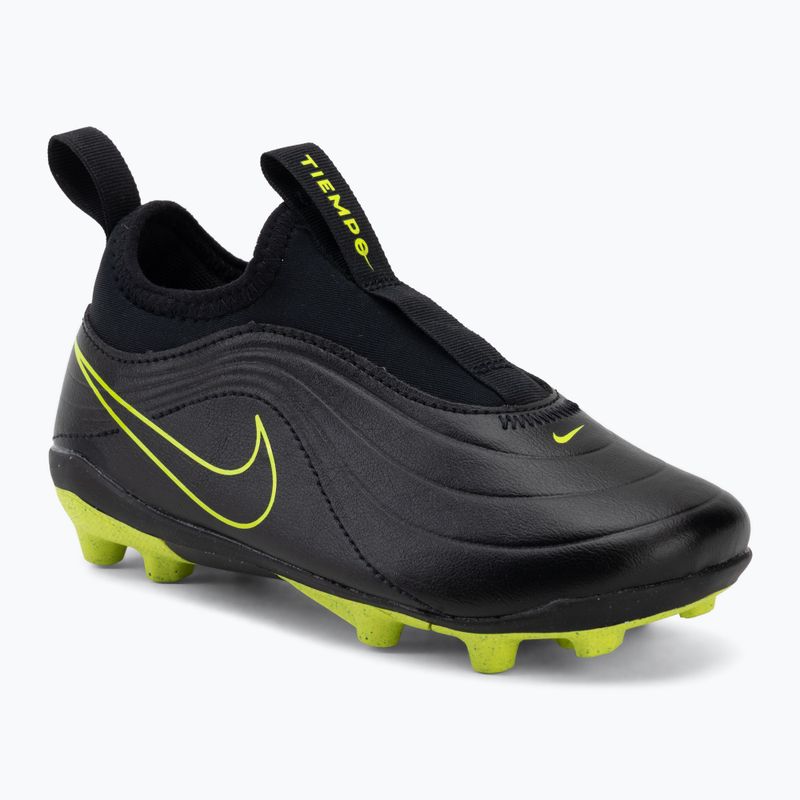 Buty piłkarskie dziecięce Nike Tiempo Maestro Flex Jr FG/MG PS black/volt/black
