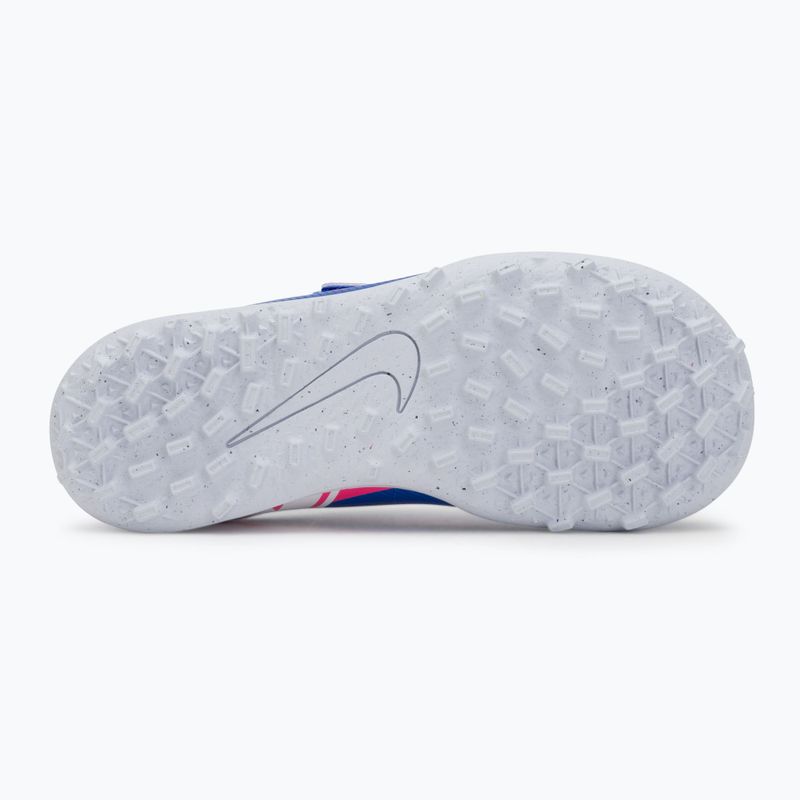 Buty piłkarskie dziecięce Nike Mercurial Vapor 16 Club TF racer blue/white 4