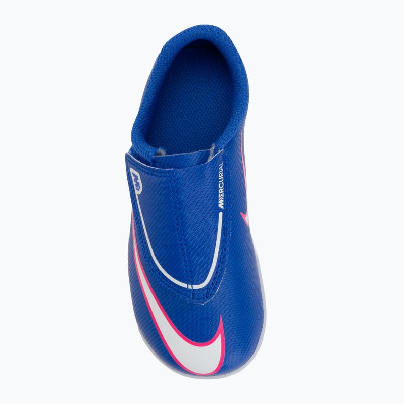 Buty piłkarskie dziecięce Nike Mercurial Vapor 16 Club TF racer blue/white 5