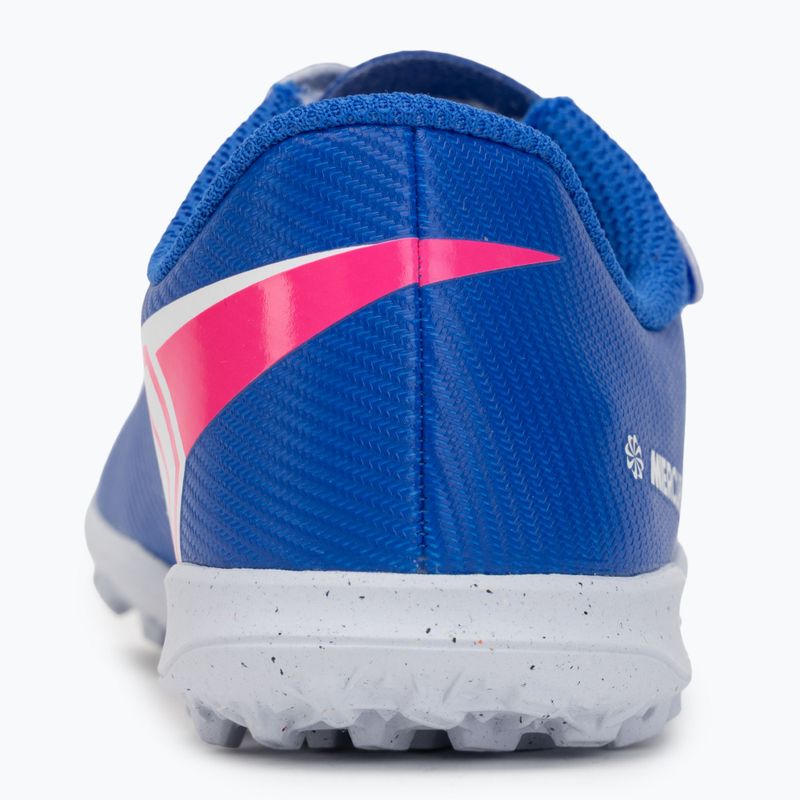 Buty piłkarskie dziecięce Nike Mercurial Vapor 16 Club TF racer blue/white 6