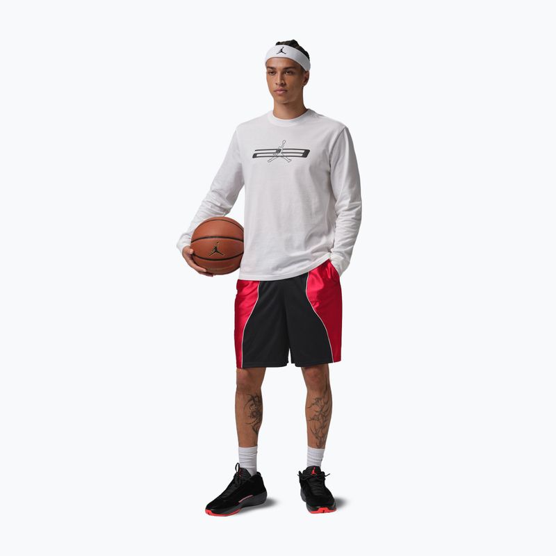 Spodenki koszykarskie męskie Nike Jordan Sport black/white/gym red 2