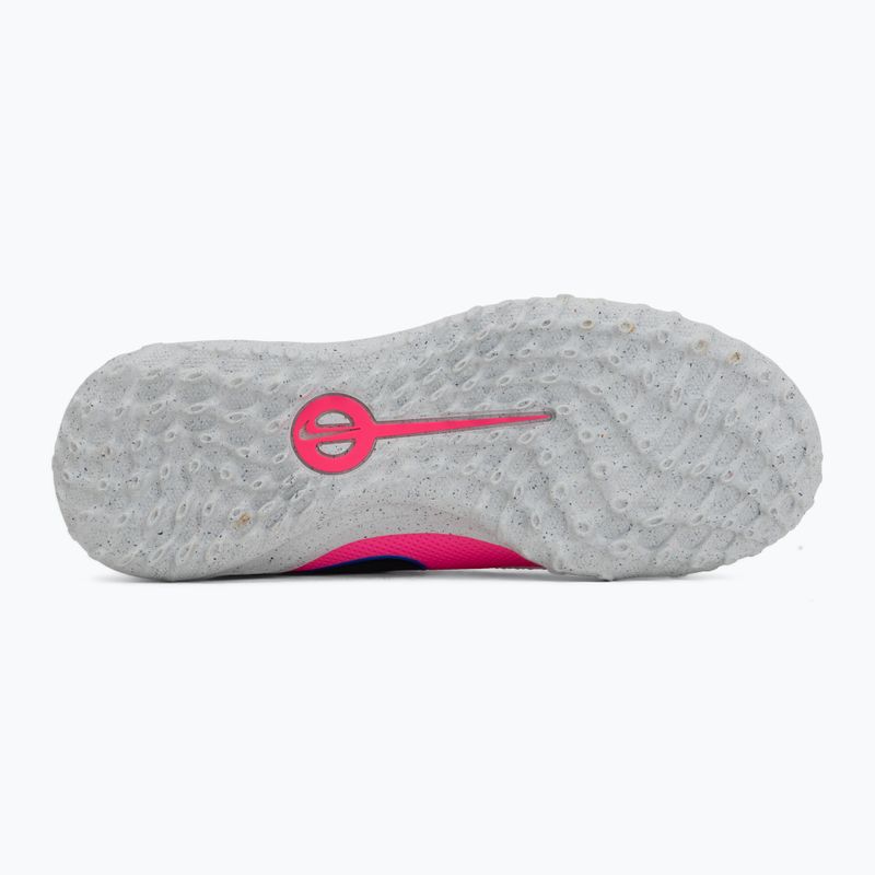 Buty piłkarskie dziecięce Nike Tiempo Maestro Club Jr TF white/racer blue/pink blast/black 4