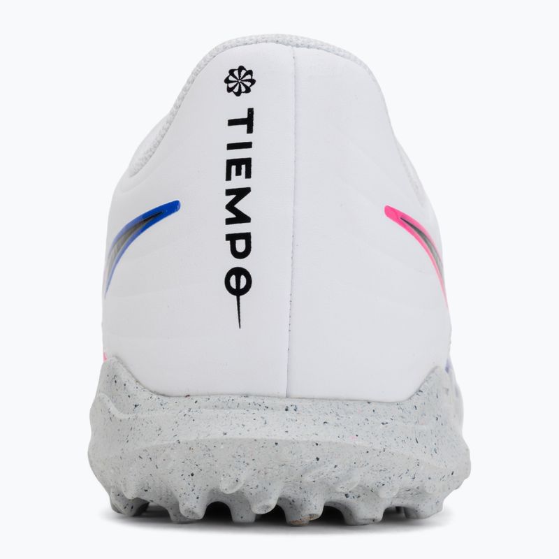 Buty piłkarskie dziecięce Nike Tiempo Maestro Club Jr TF white/racer blue/pink blast/black 6