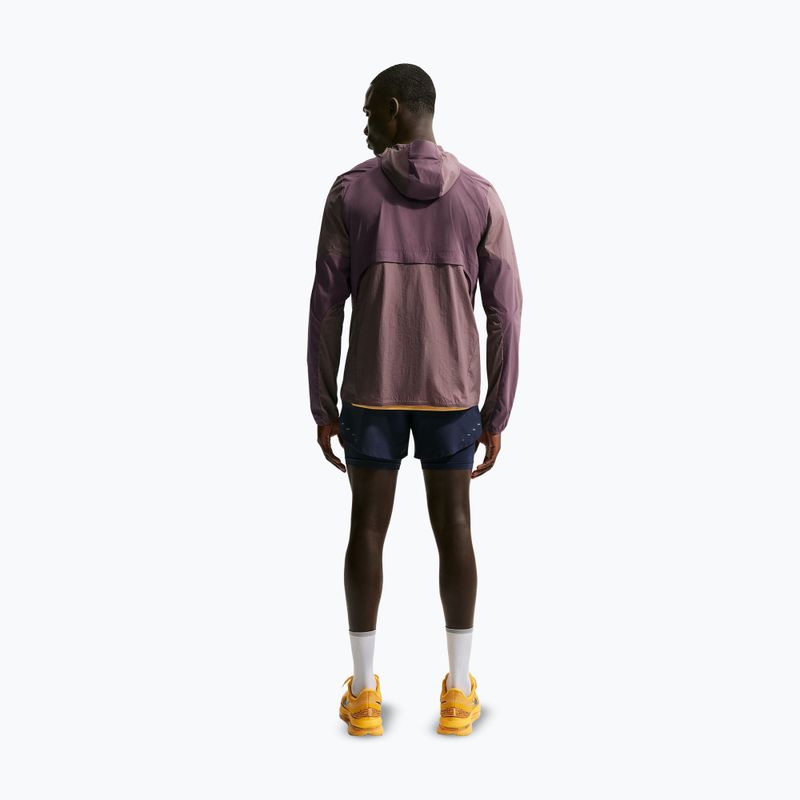 Kurtka do biegania męska Nike Stride Dri-Fit dark wine/tattoo/burgundy crush 3