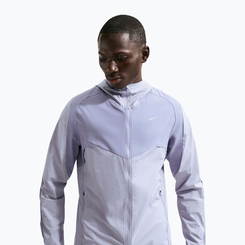 Kurtka do biegania męska Nike Stride Dri-Fit iron purple/indigo haze