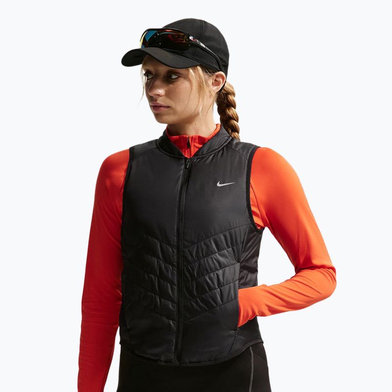 Bezrękawnik damski Nike Tempo Repel Warm black