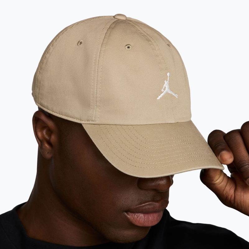 Czapka z daszkiem Jordan Club Unstructured Curved-Bill khaki/sail 8