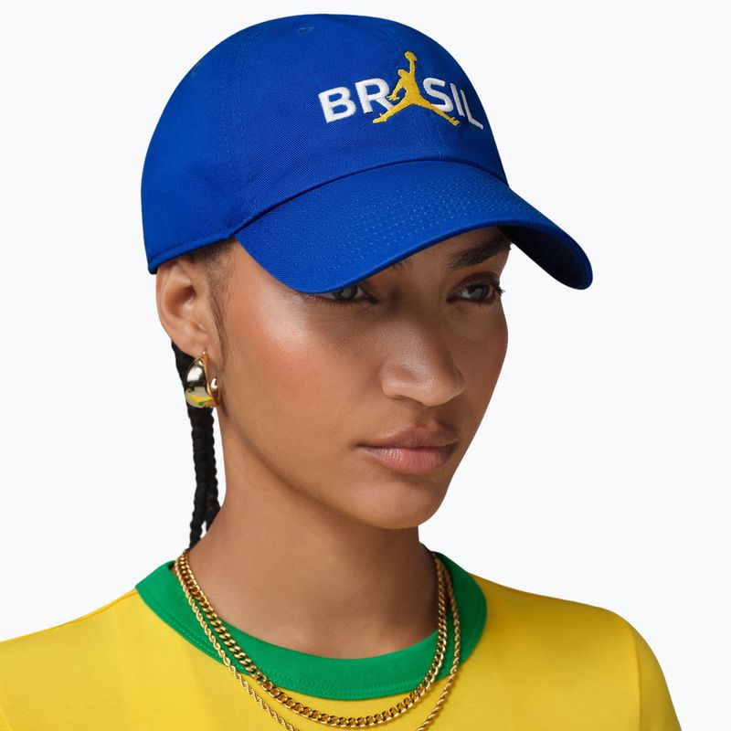 Czapka z daszkiem Jordan Club old royal/varsity maize 3