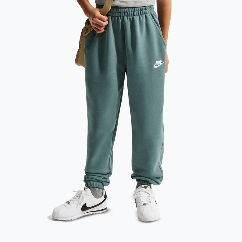 Spodnie dziecięce Nike Sportswear Club Fleece mineral slate/mineral slate/white