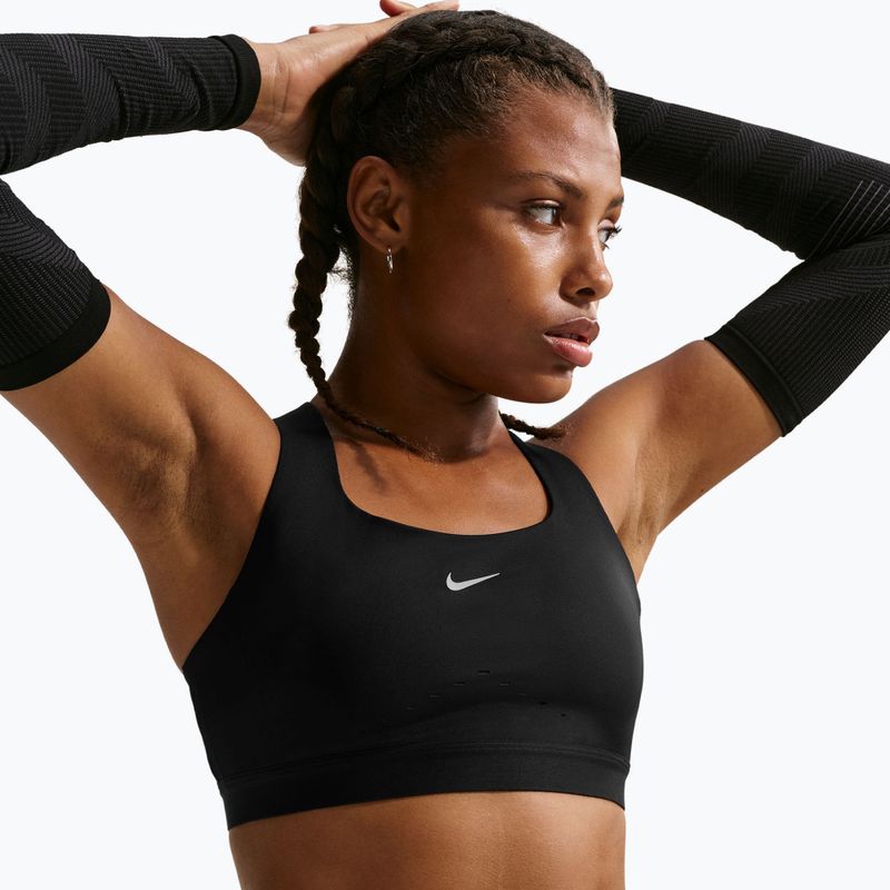 Biustonosz treningowy Nike Swift High-Support Lightly Lined black 2