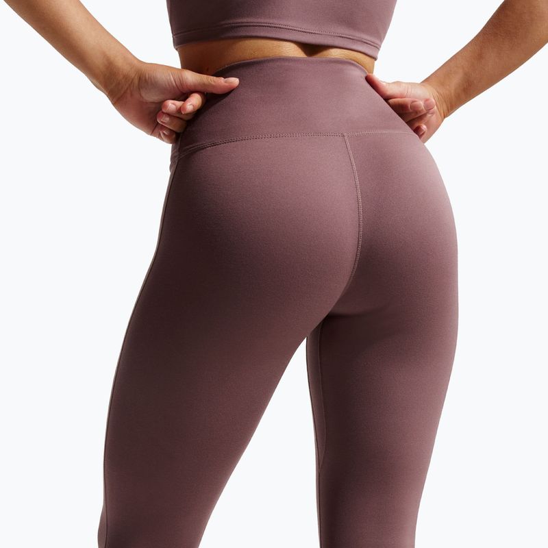 Legginsy damskie Nike One Seamless Front High-Waisted tattoo/white 6