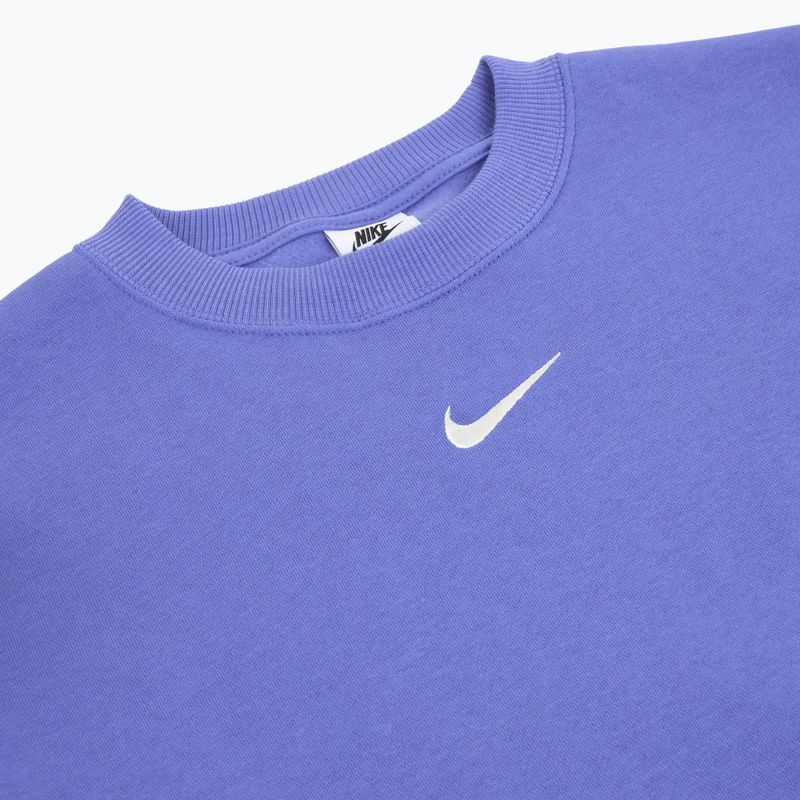 Bluza damska Nike Sportswear Phoenix Fleece Crewneck light medium blue/sail 9