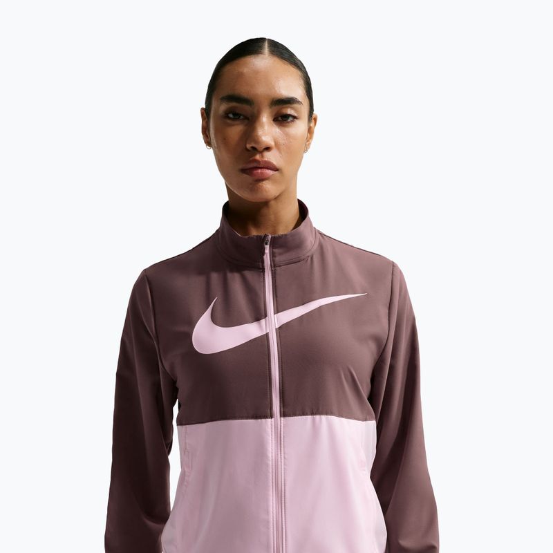 Kurtka do biegania damska Nike Tempo Swoosh Run tattoo/pink foam/pink foam