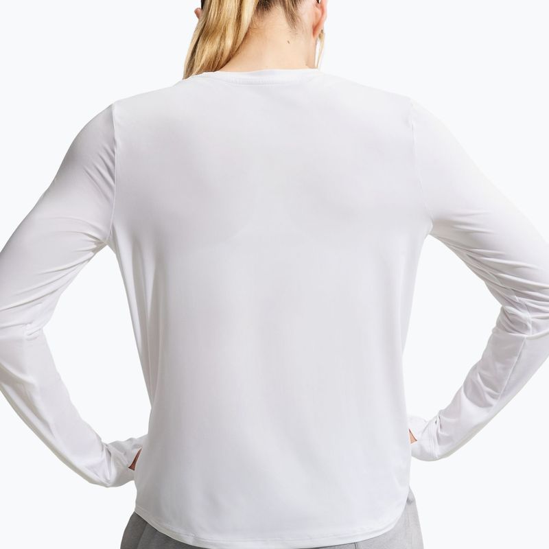 Longsleeve treningowy Nike One Classic Dri-Fit white/black 5