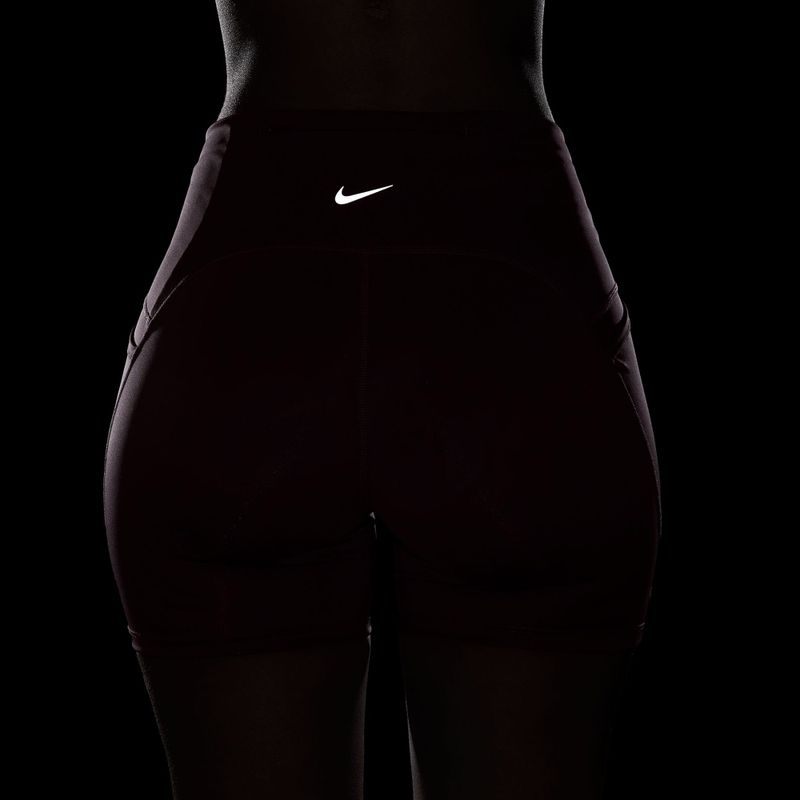 Spodenki do biegania damskie Nike Swift High-Waisted 4" tattoo 5