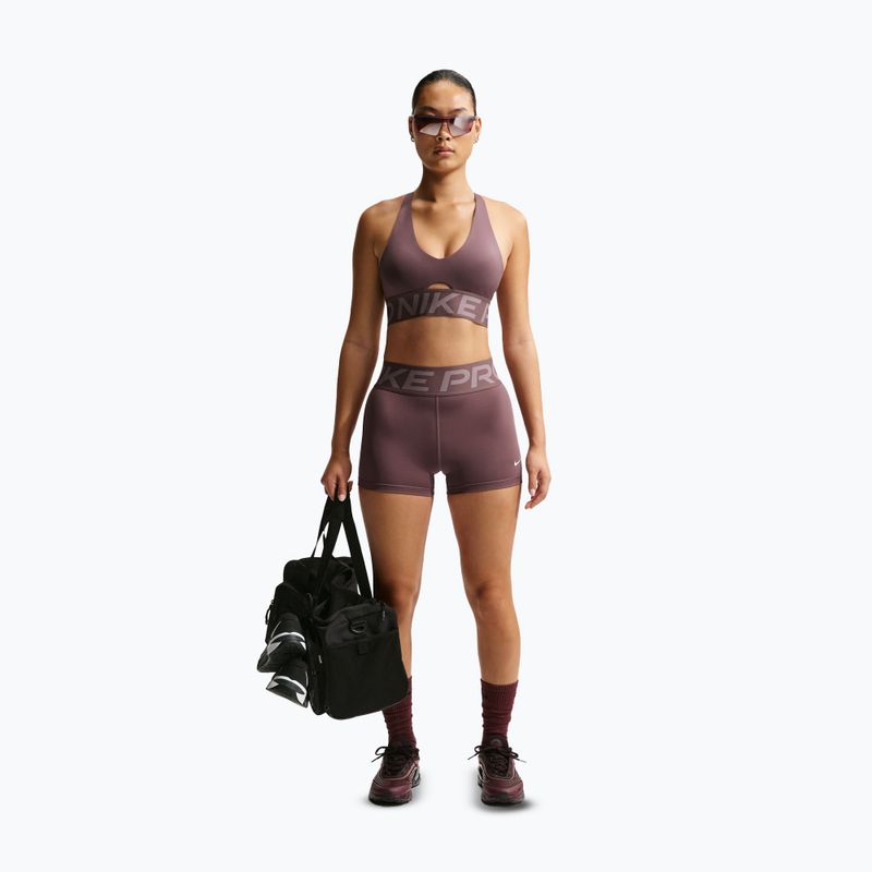 Spodenki damskie Nike Pro Sculpt High Waisted 3" Biker tattoo/white 2