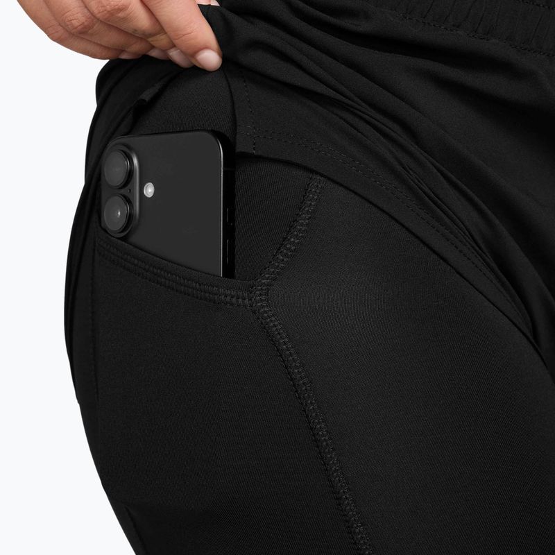 Spodenki do biegania damskie Nike One Dri-FIT 2IN1 black/white 4